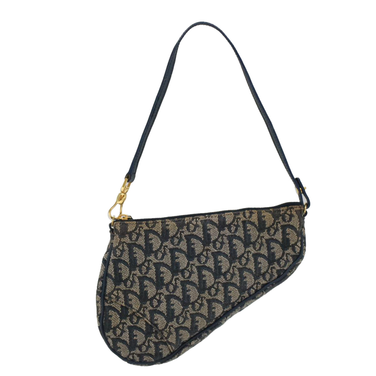 Dior Saddle  Canvas Clutch Bag ()