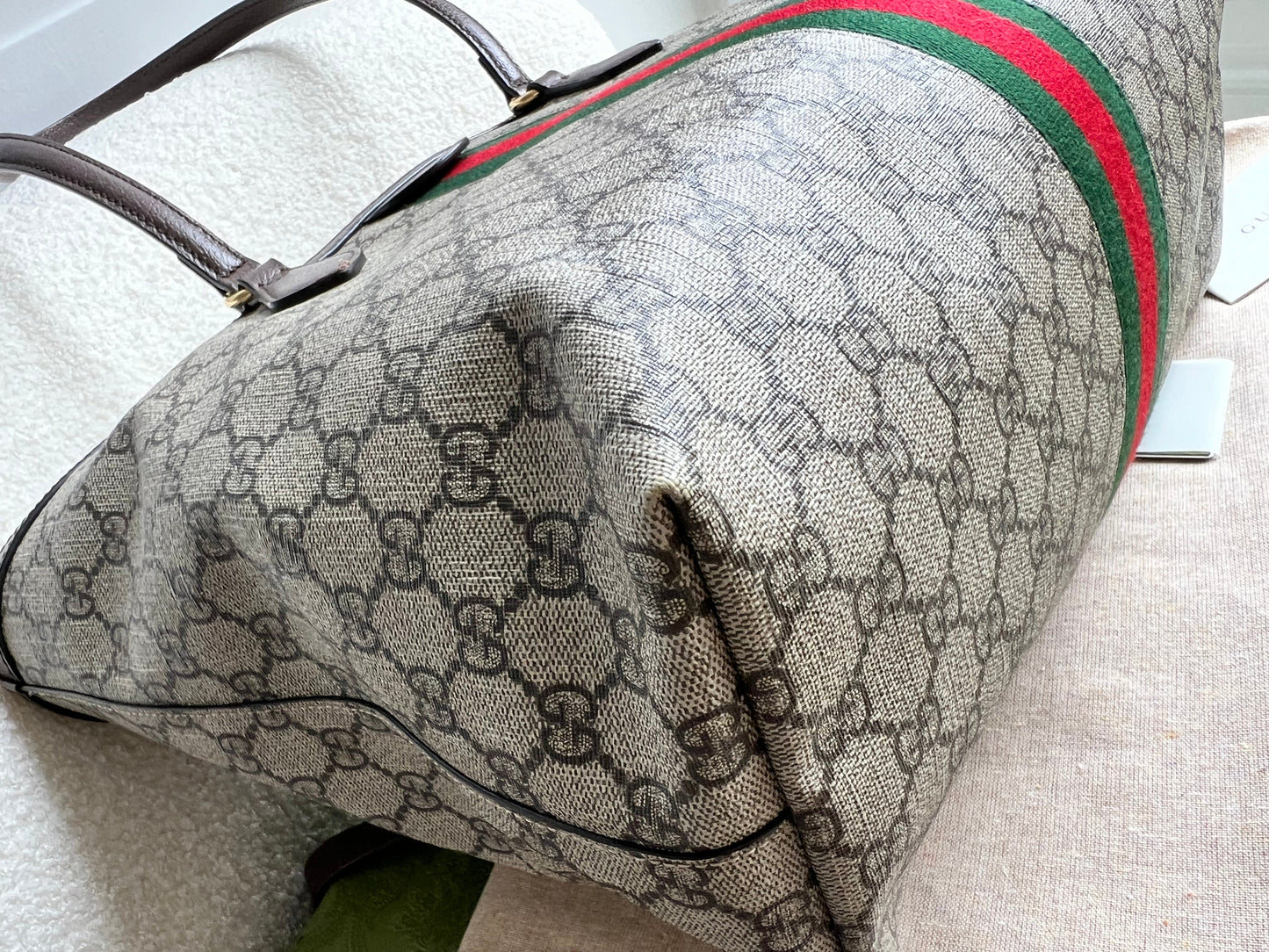 Gucci Ophidia GG Supreme Medium Tote