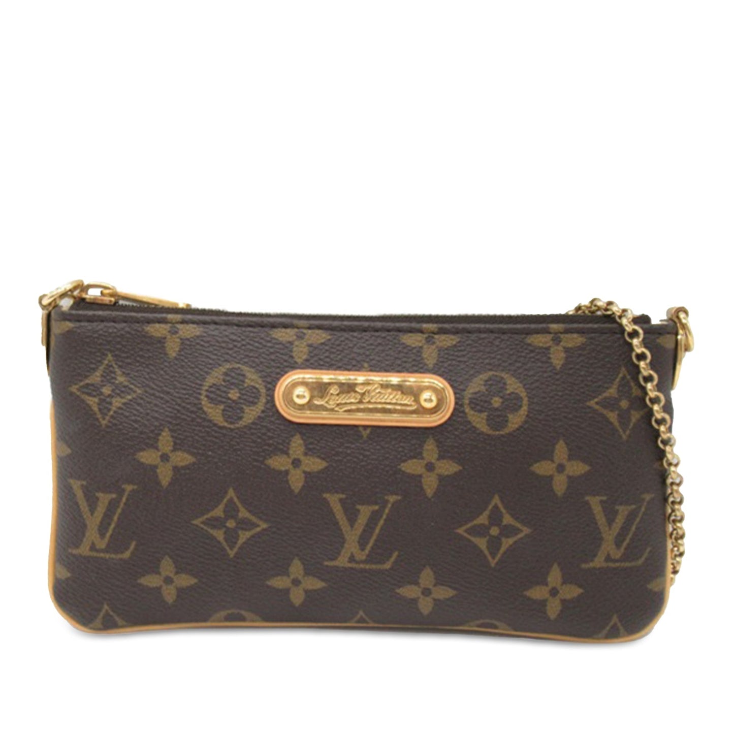 Brown Louis Vuitton Monogram Pochette Milla MM Shoulder Bag