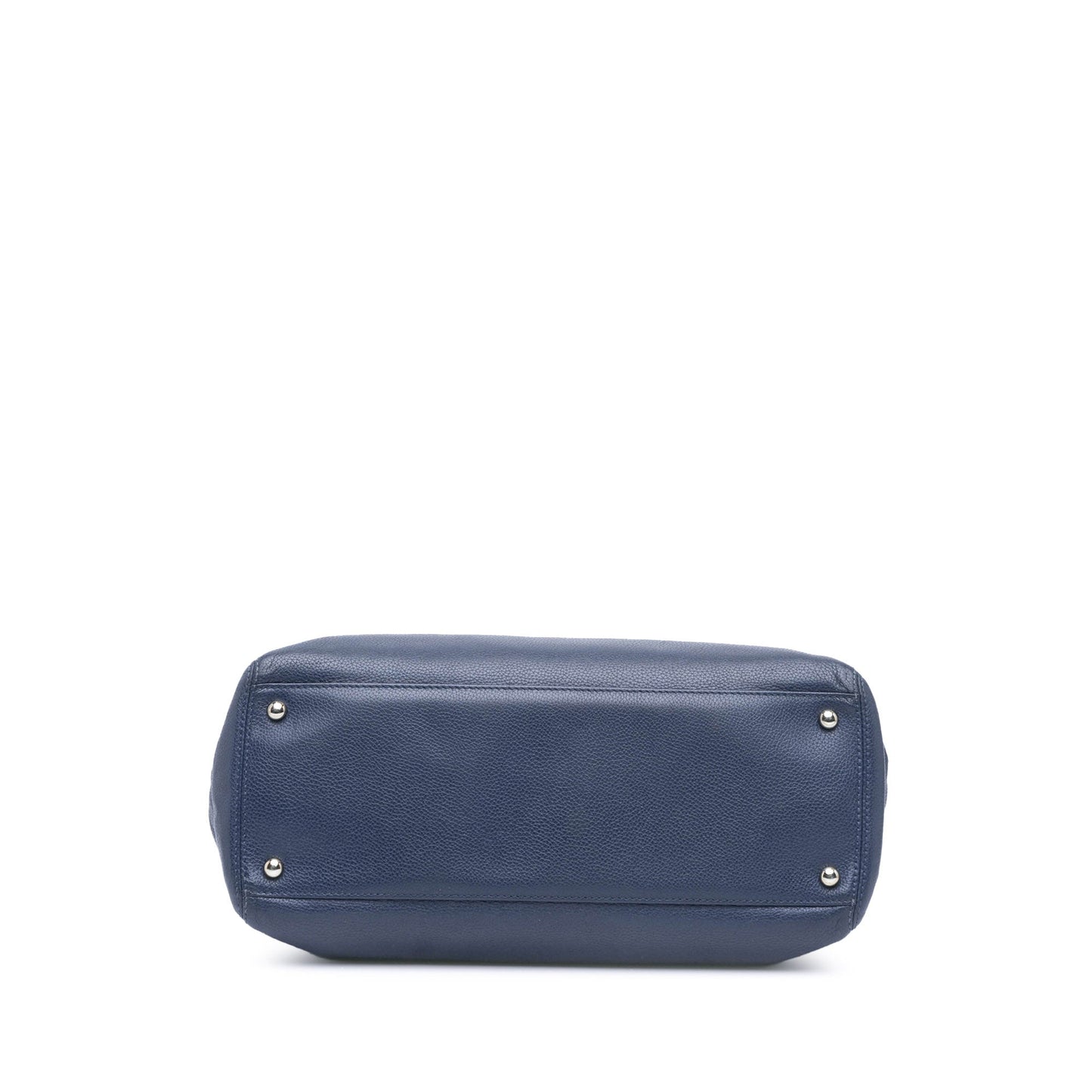 Blue Chanel Small Calfskin Executive Cerf Tote