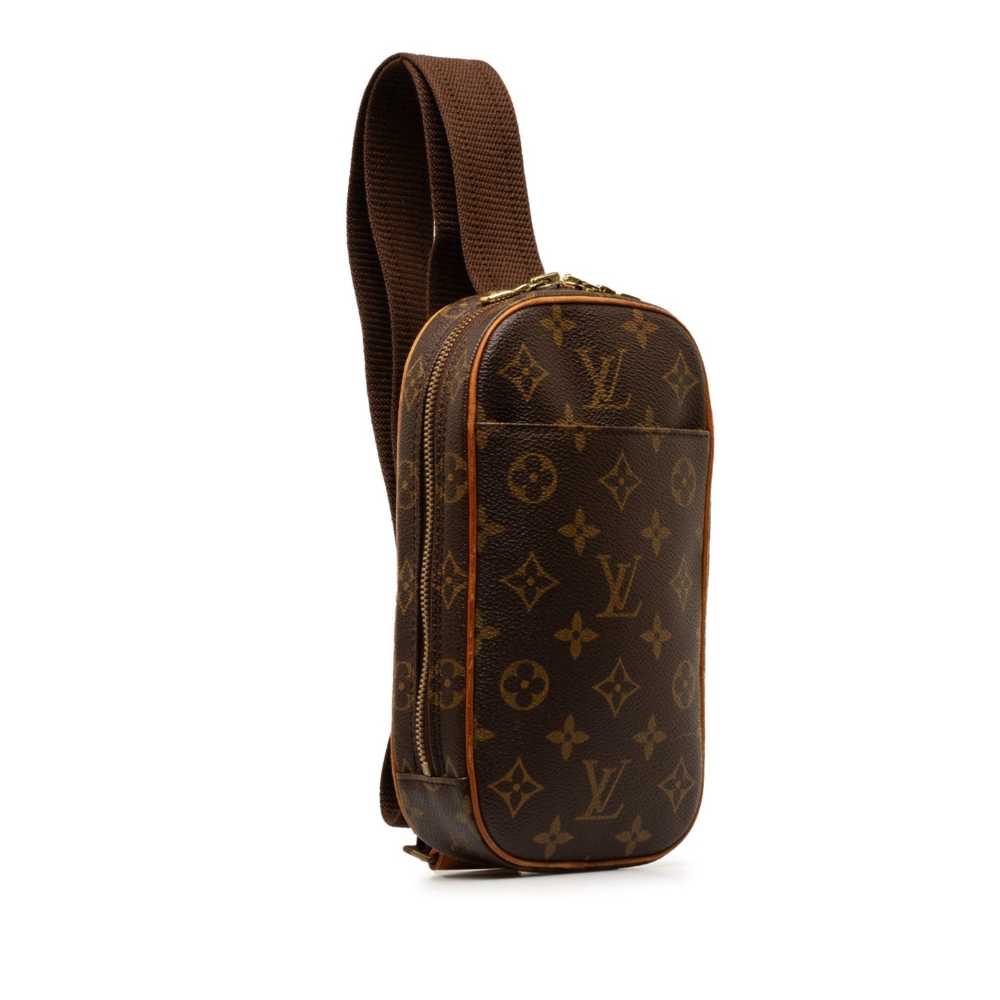 Brown Louis Vuitton Monogram Pochette Gange Crossbody Bag