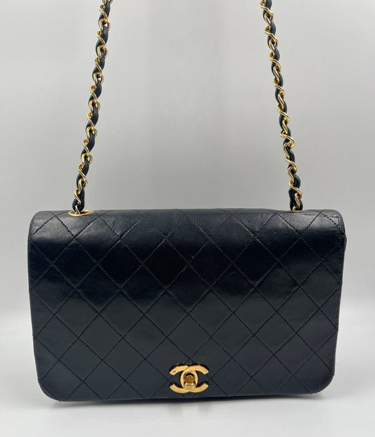 Vintage Black Chanel Flap Bag