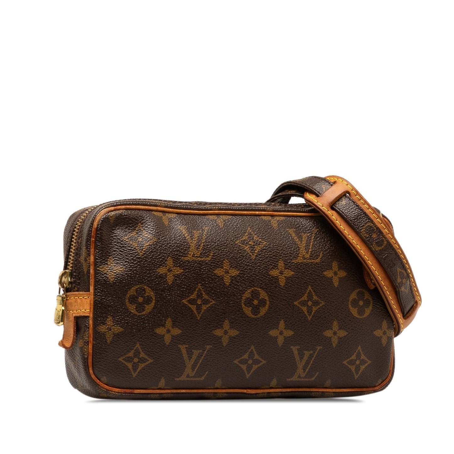 Brown Louis Vuitton Monogram Pochette Marly Bandouliere Crossbody Bag