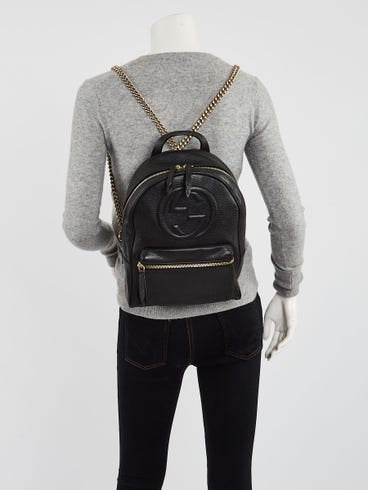 Gucci GG Black Soho Backpack