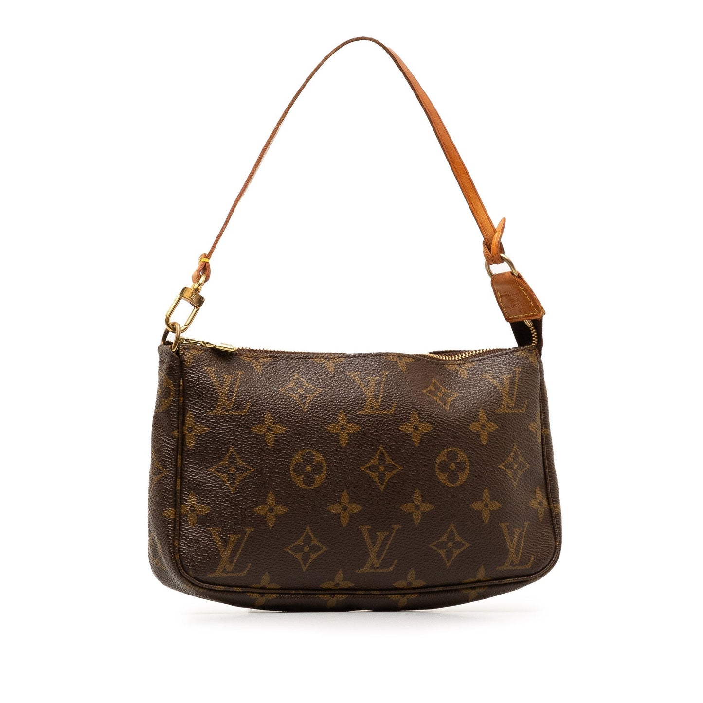 Brown Louis Vuitton Monogram Pochette Accessoires Shoulder Bag