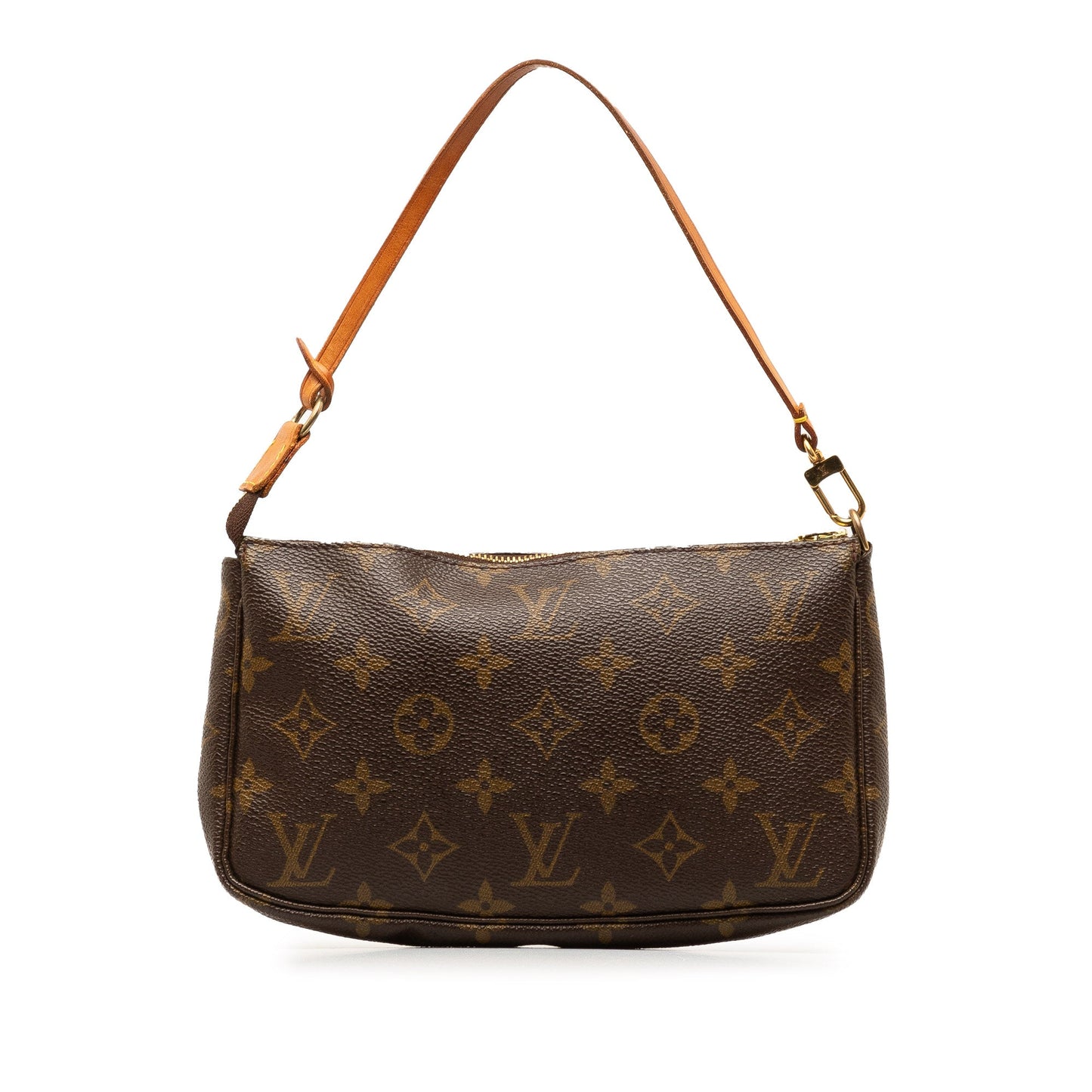 Brown Louis Vuitton Monogram Pochette Accessoires Shoulder Bag