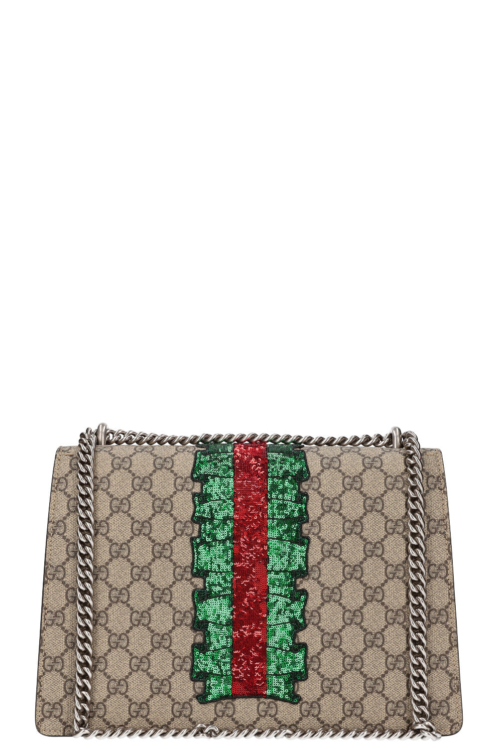 GUCCI Dionysus Supreme Canvas Crossbody Bag