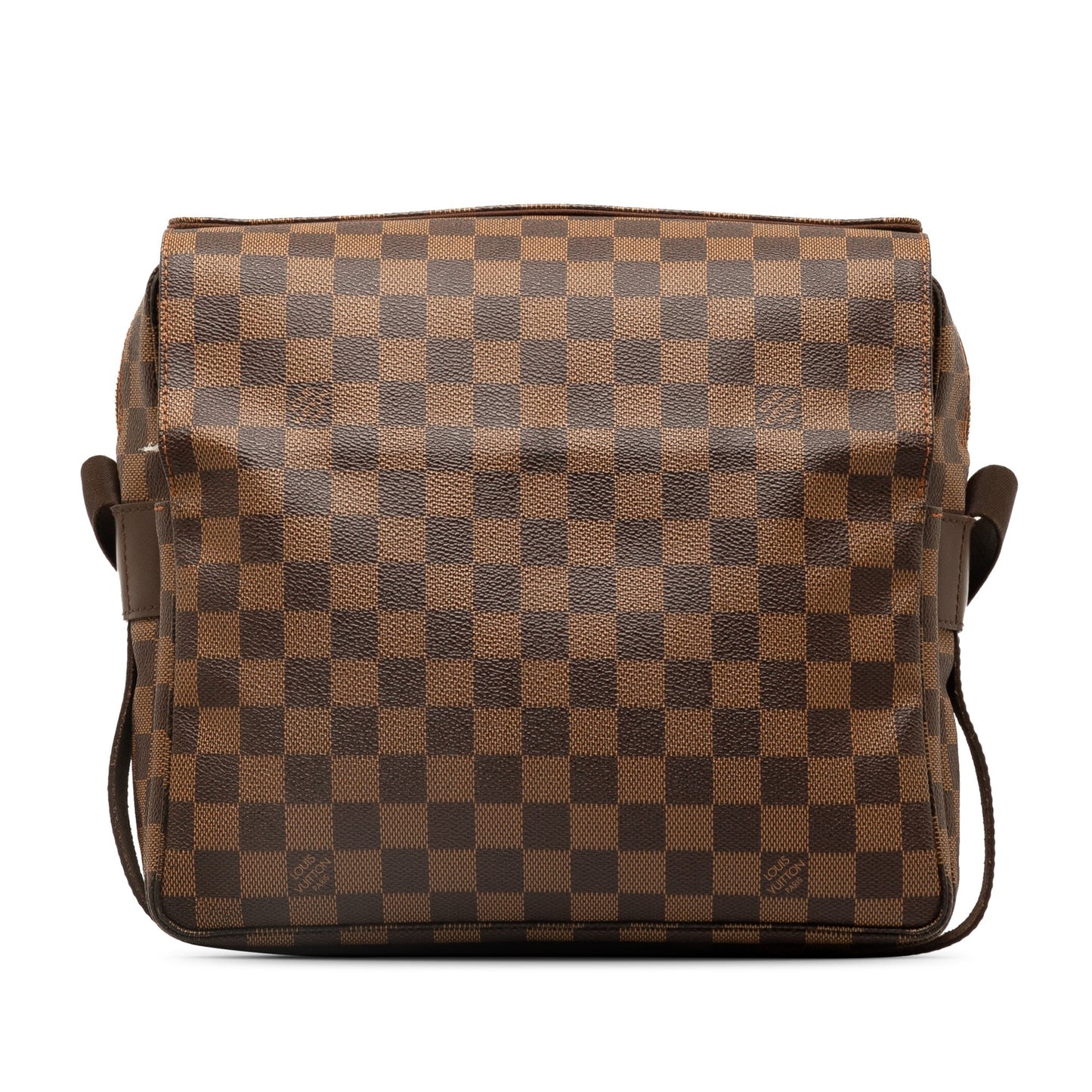 Brown Louis Vuitton Damier Ebene Naviglio Crossbody Bag