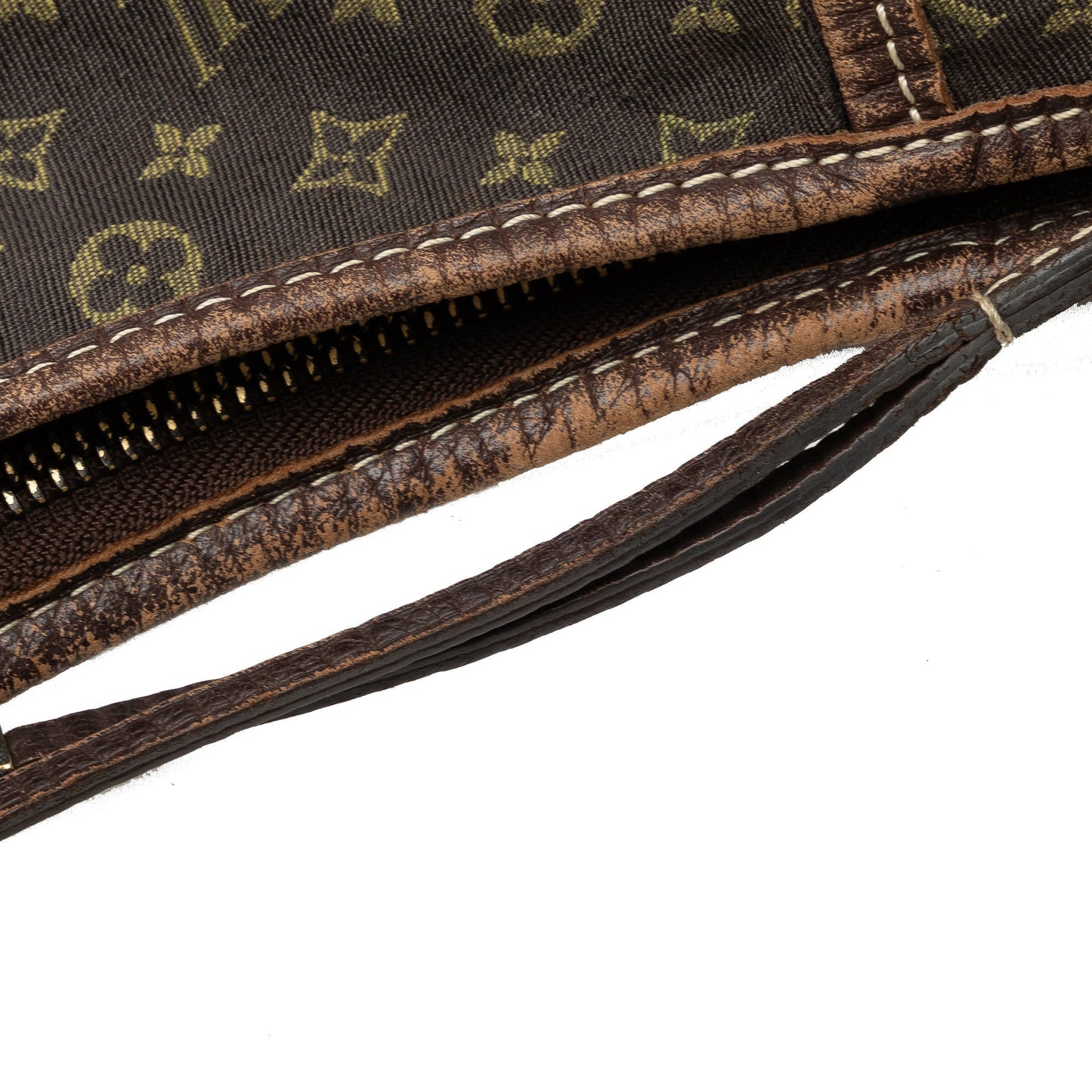 Brown Louis Vuitton Monogram Mini Lin Manon MM Shoulder Bag