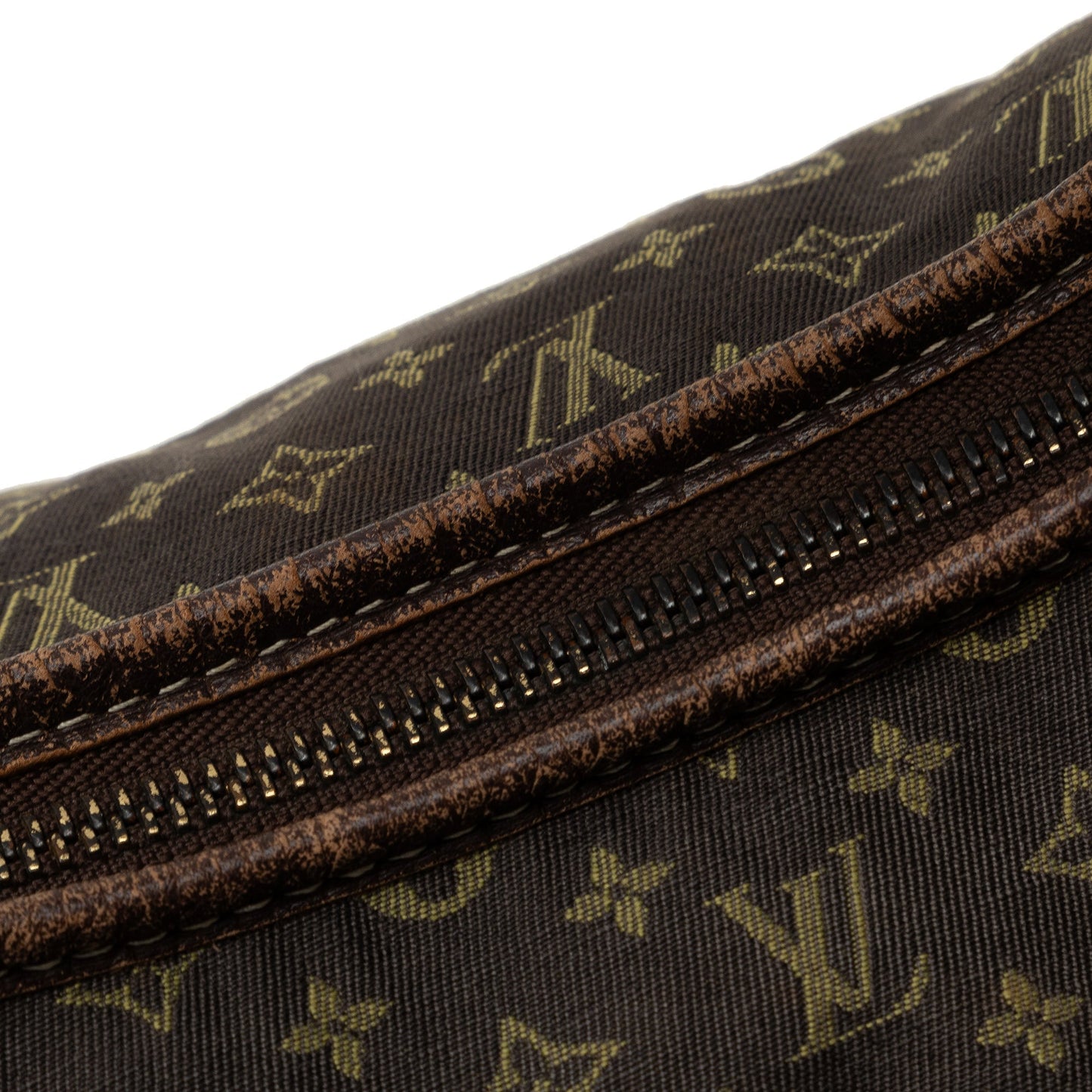 Brown Louis Vuitton Monogram Mini Lin Manon MM Shoulder Bag