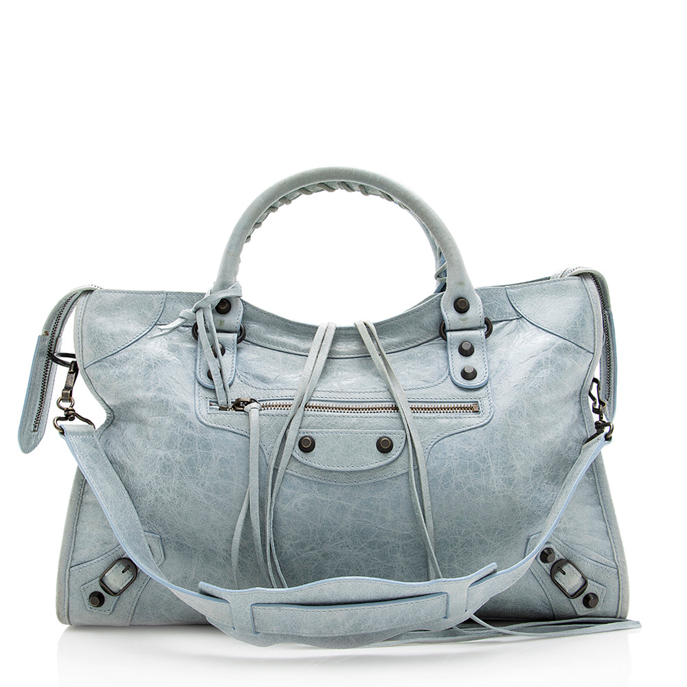 Balenciaga Agneau Classic City Satchel