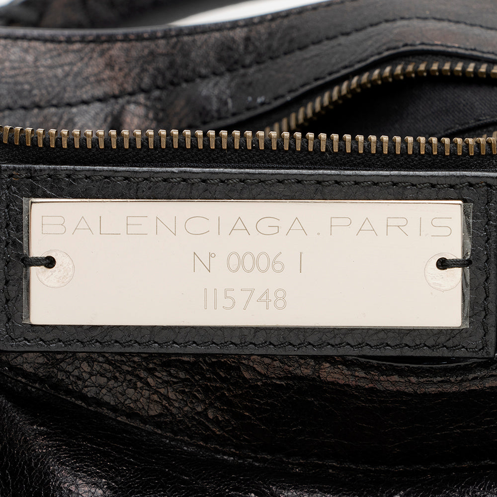 Balenciaga Agneau Classic City Satchel