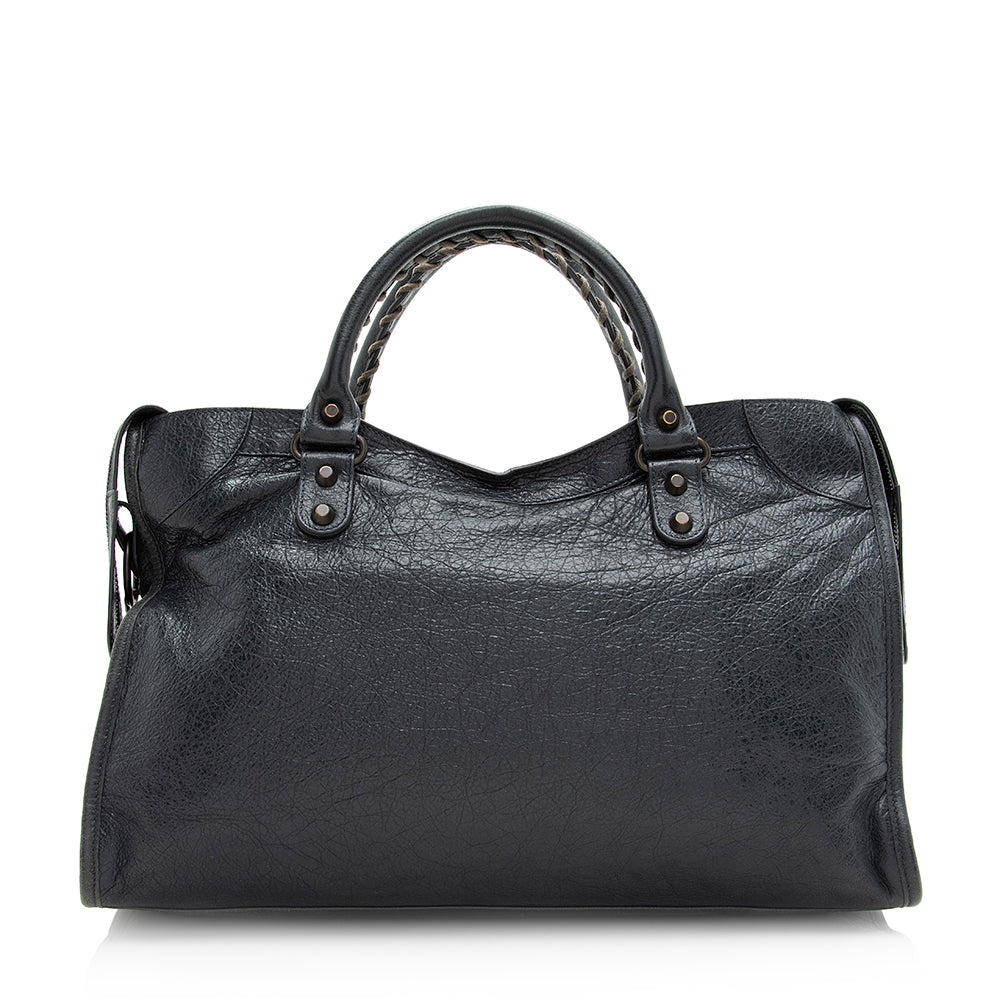 Balenciaga Agneau Classic City Satchel