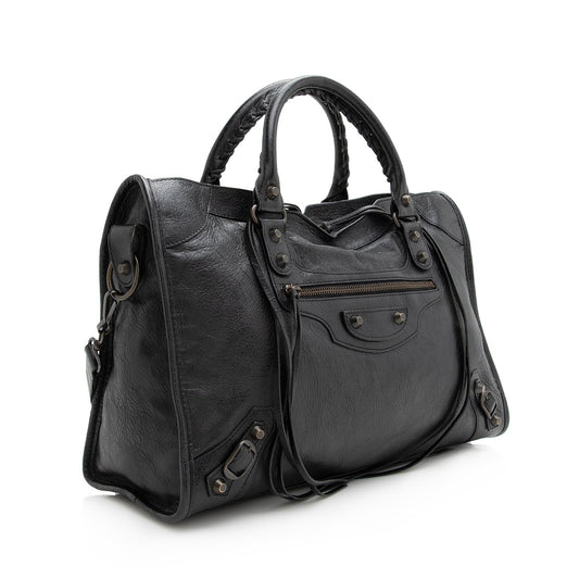 Balenciaga Agneau Classic City Satchel