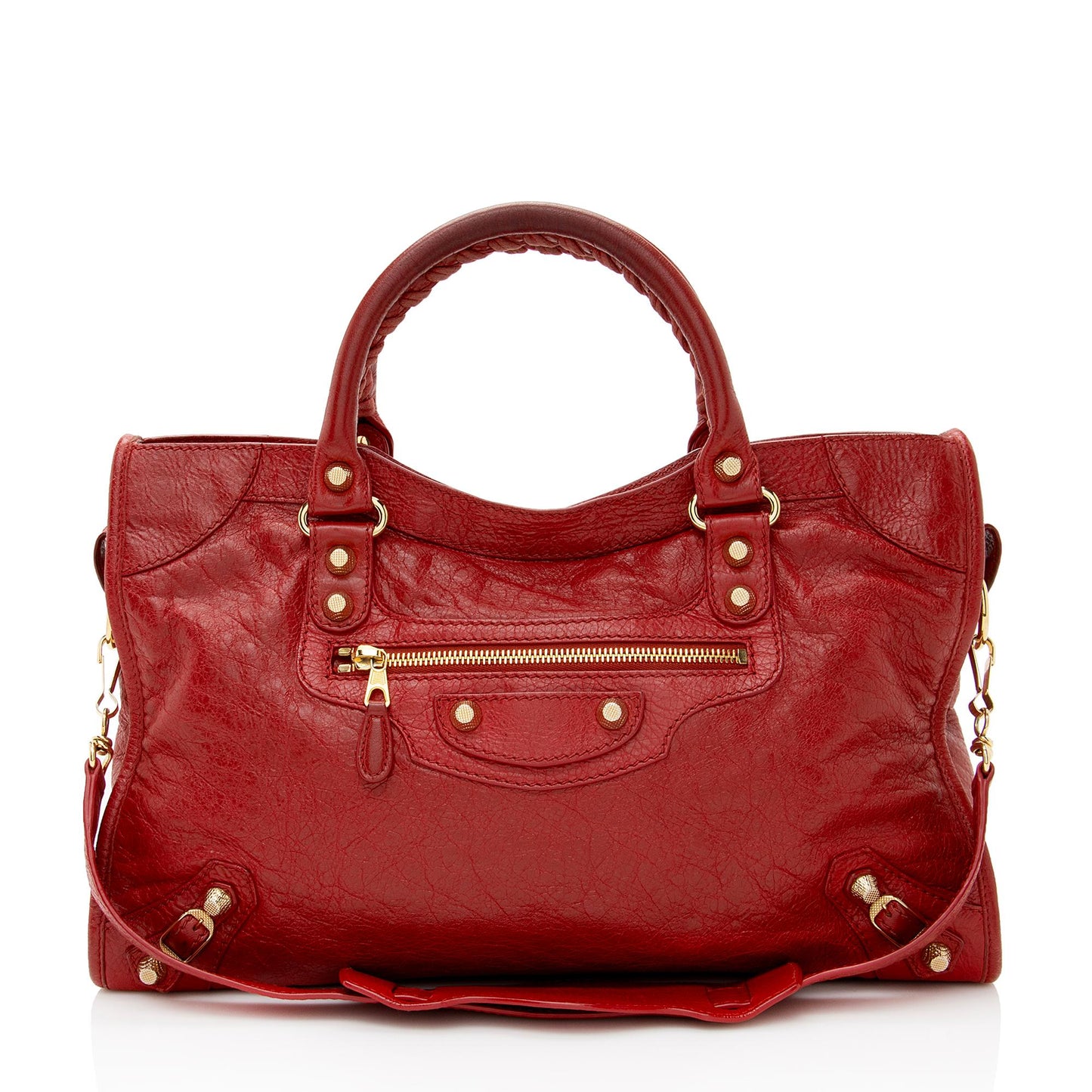 Balenciaga Agneau Giant 12 City Satchel