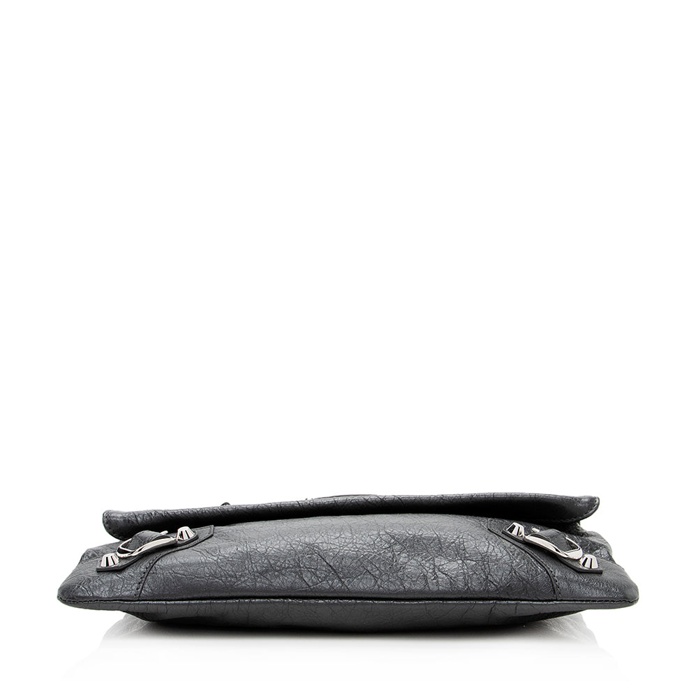 Balenciaga Agneau Giant 12 Envelope Strap Clutch