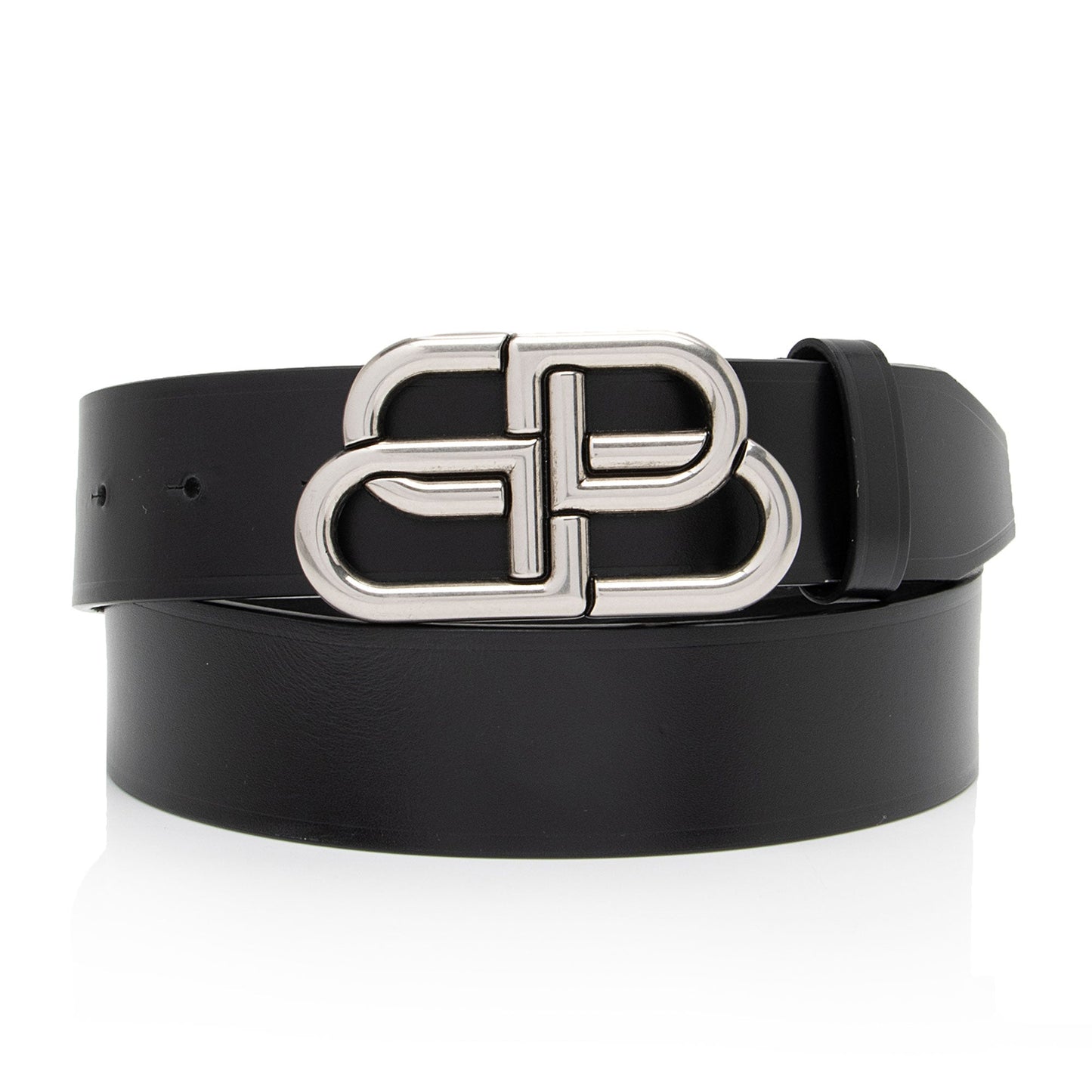 Balenciaga Calfskin BB Belt - Size 34 / 85