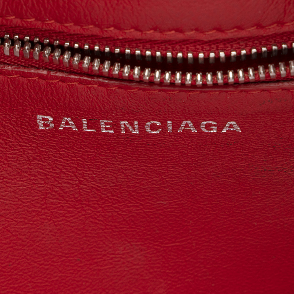 Balenciaga Calfskin Triangle Square XS Bag