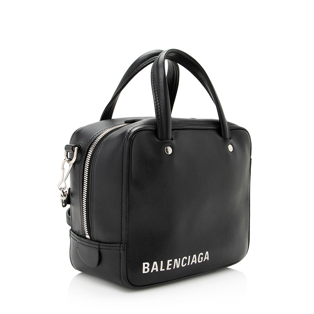 Balenciaga Calfskin Triangle Square XS Bag