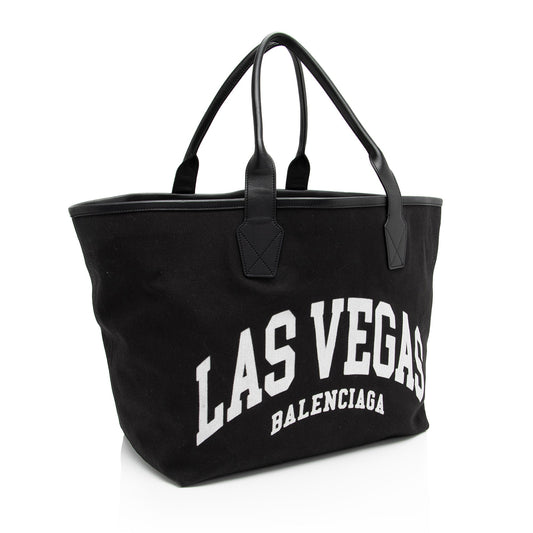 Balenciaga Canvas Las Vegas Large Tote