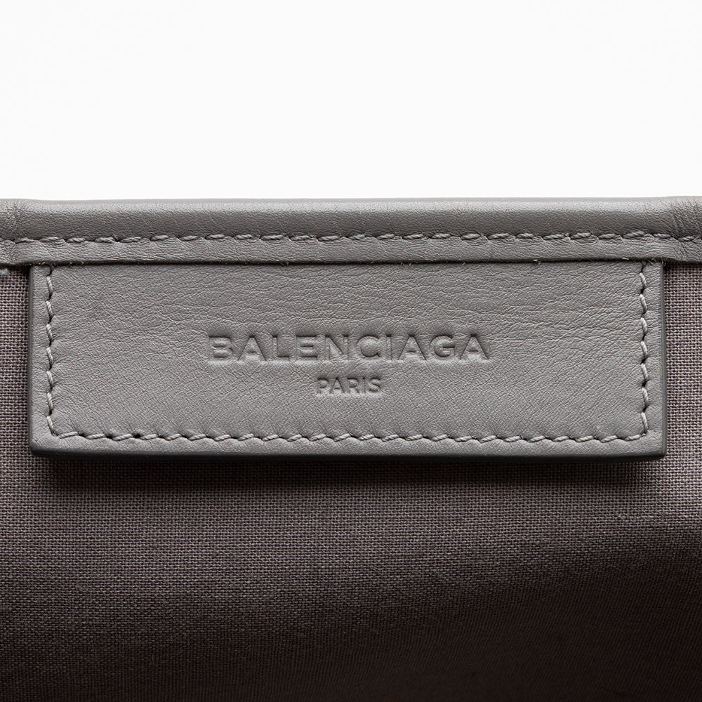 Balenciaga Canvas Logo Cabas Small Tote