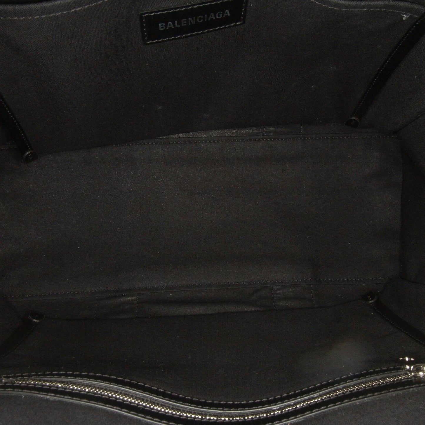 Balenciaga Denim Hardware Satchel