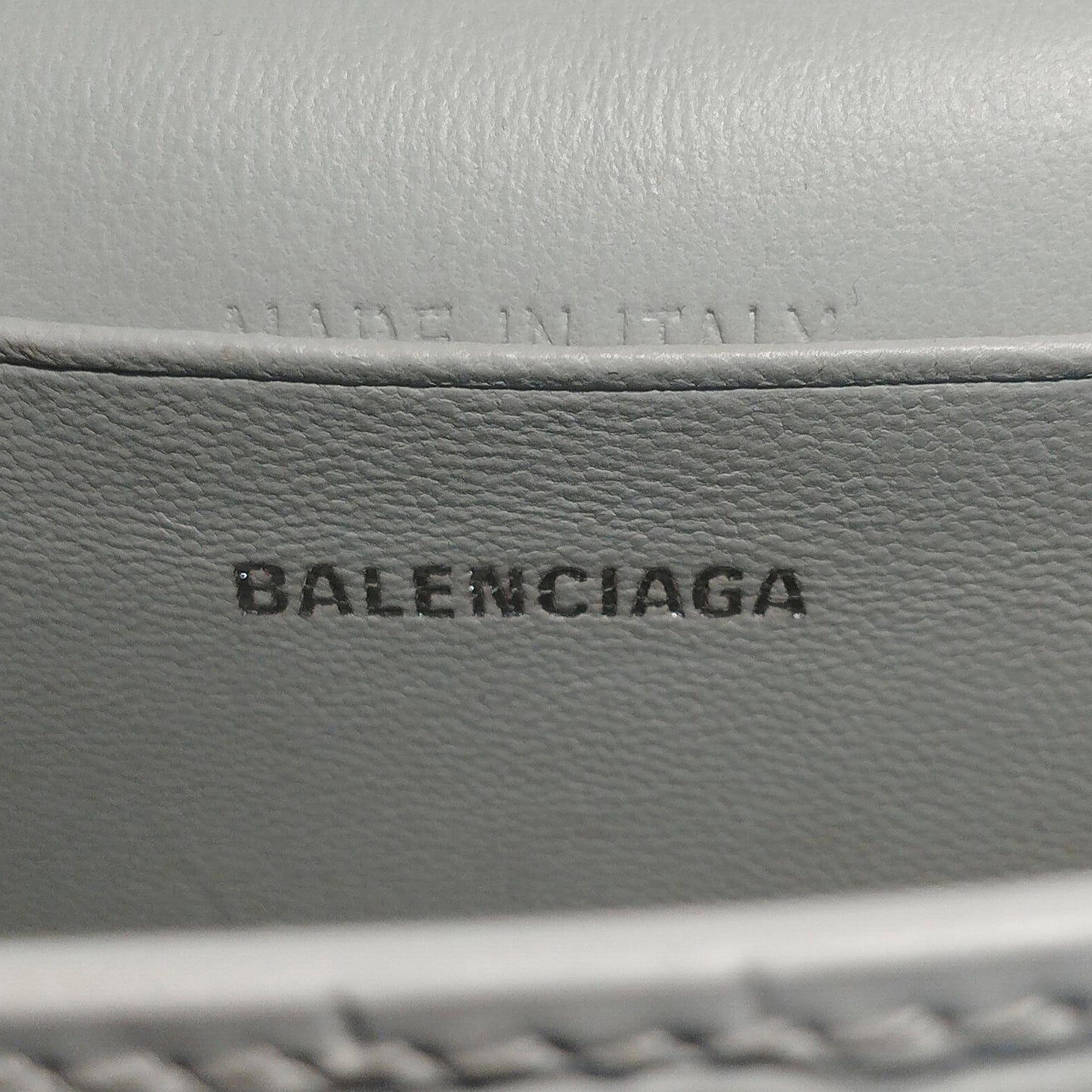 Balenciaga Embossed Hourglass Mini