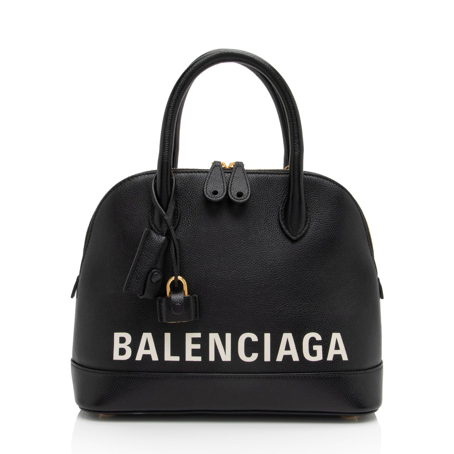 Balenciaga Grained Calfskin Ville Small Top Handle