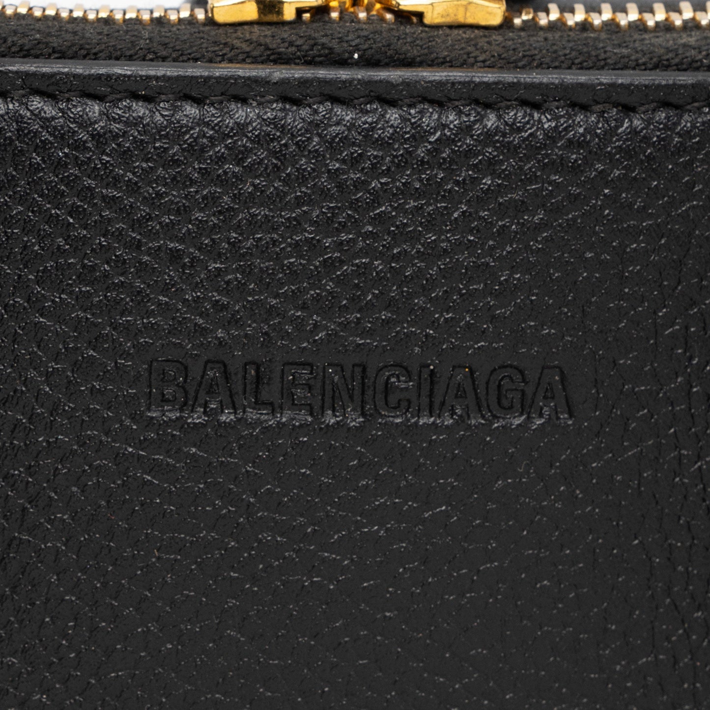 Balenciaga Grained Calfskin Ville Small Top Handle