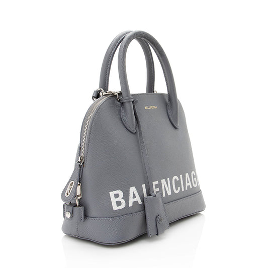 Balenciaga Grained Calfskin Ville Top Handle Bag