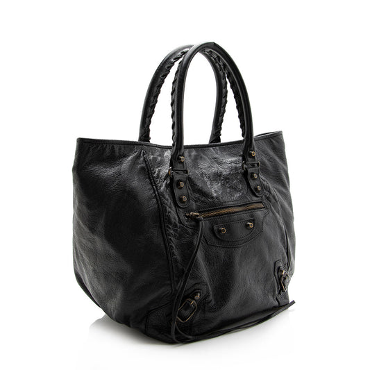 Balenciaga Lambskin Sunday S Tote