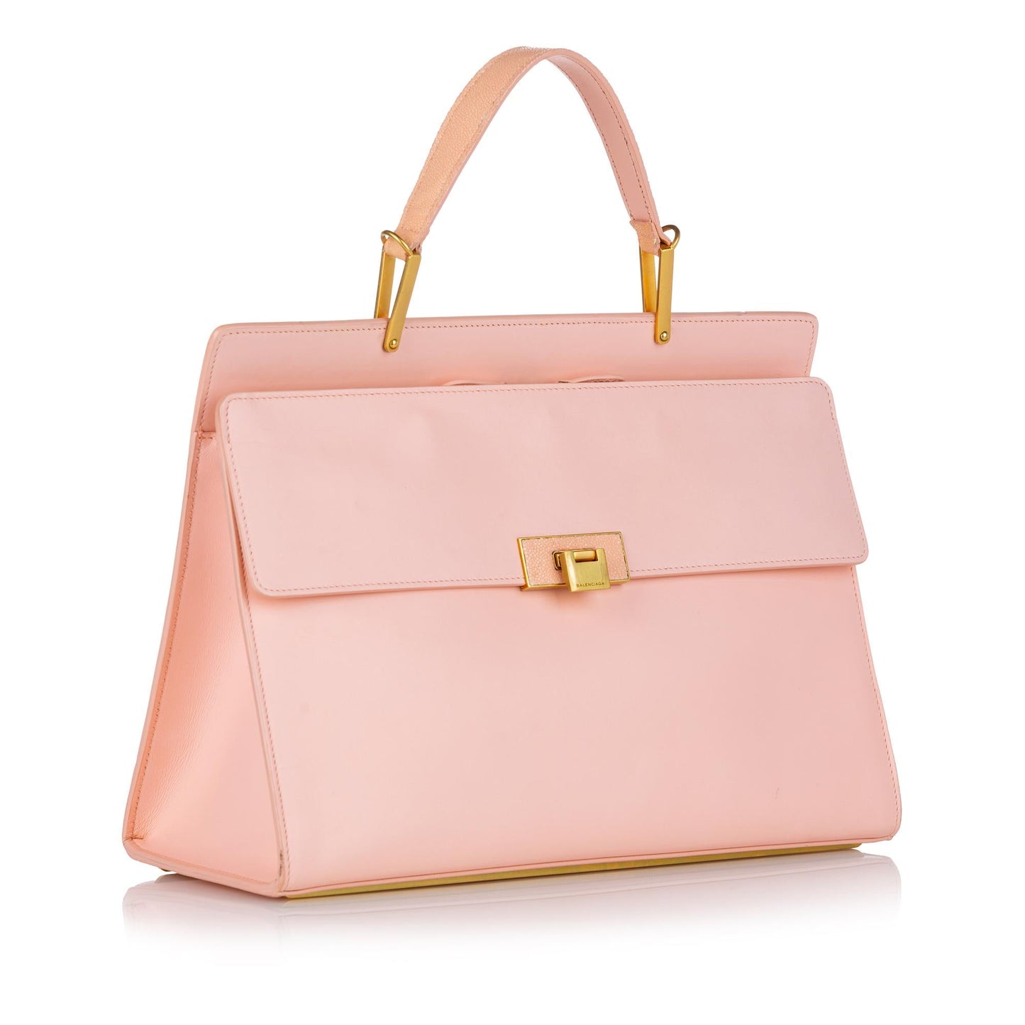 Balenciaga Le Dix Cartable Leather Satchel