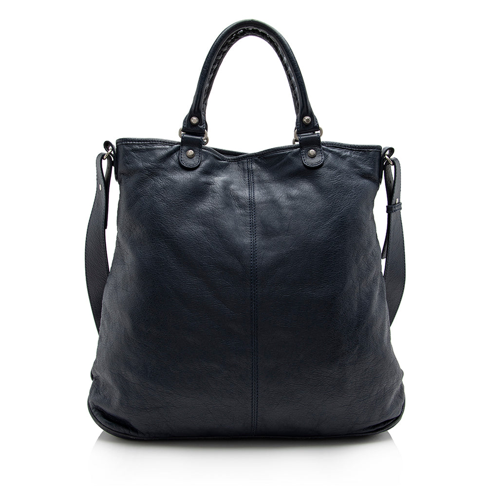 Balenciaga Leather Classic Square Tote - FINAL SALE