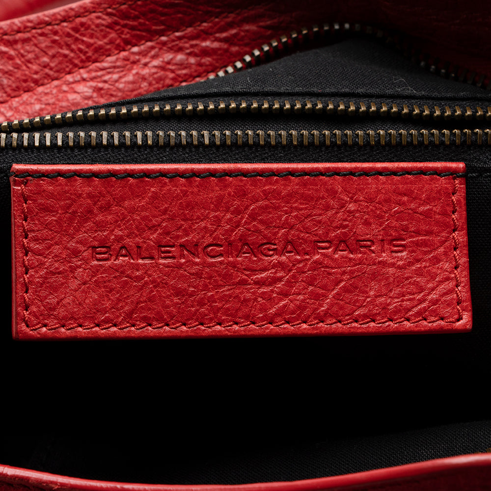 Balenciaga Leather Classic Town Satchel