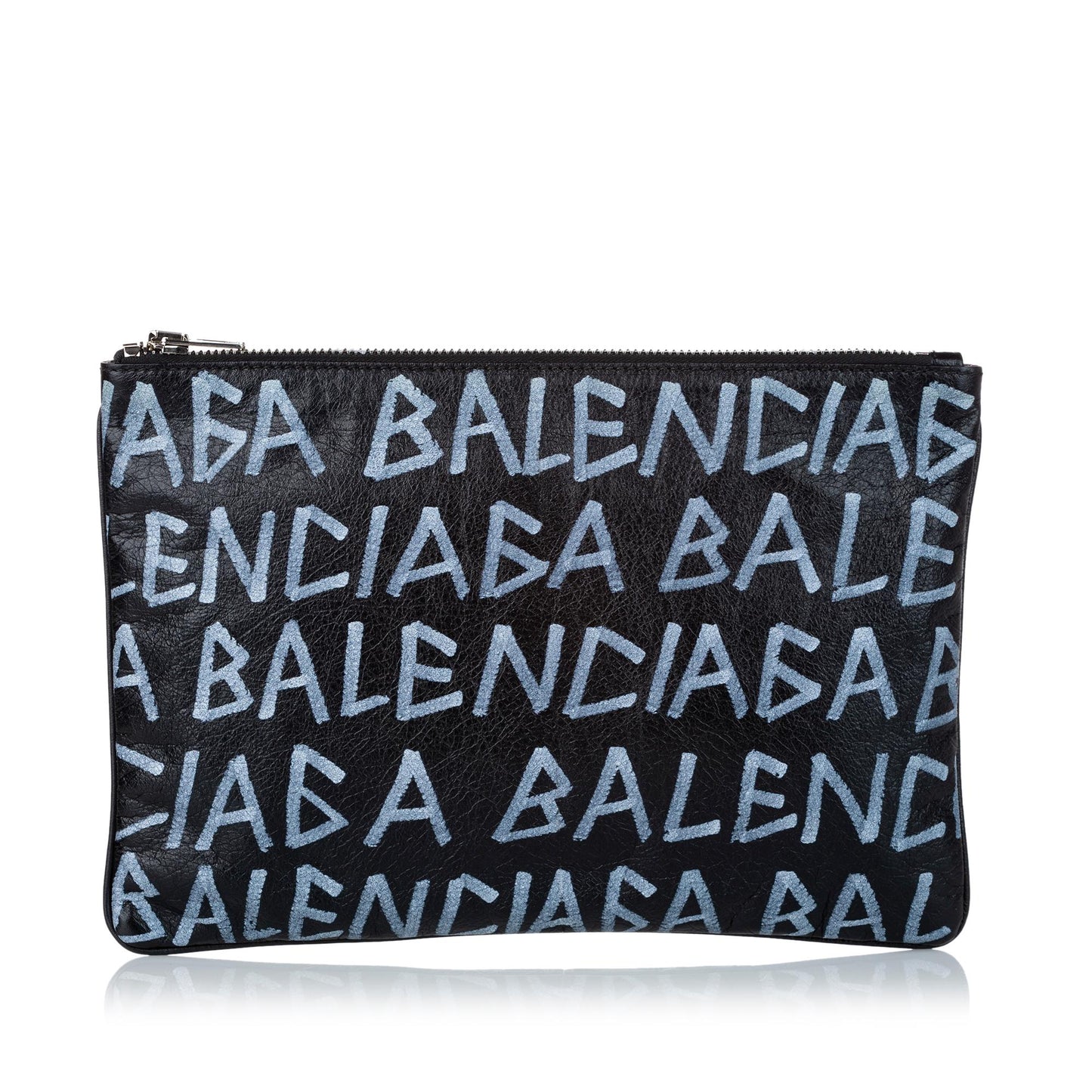 Balenciaga Leather Clutch Bag