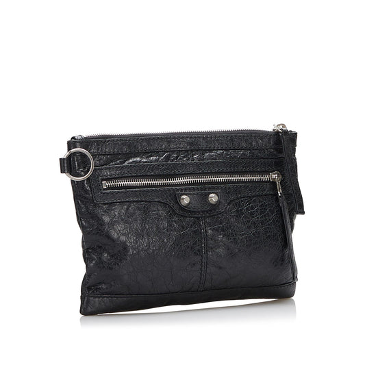 Balenciaga Motocross Classic Clip Clutch Bag