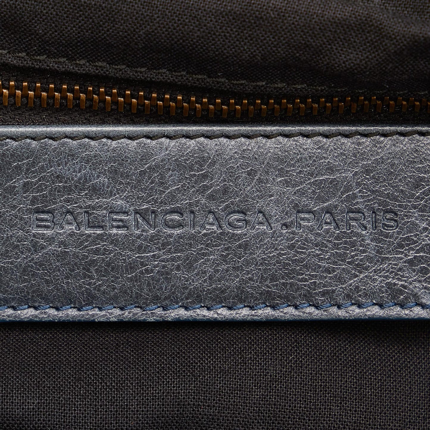 Balenciaga Motocross Classic Day Leather Shoulder Bag