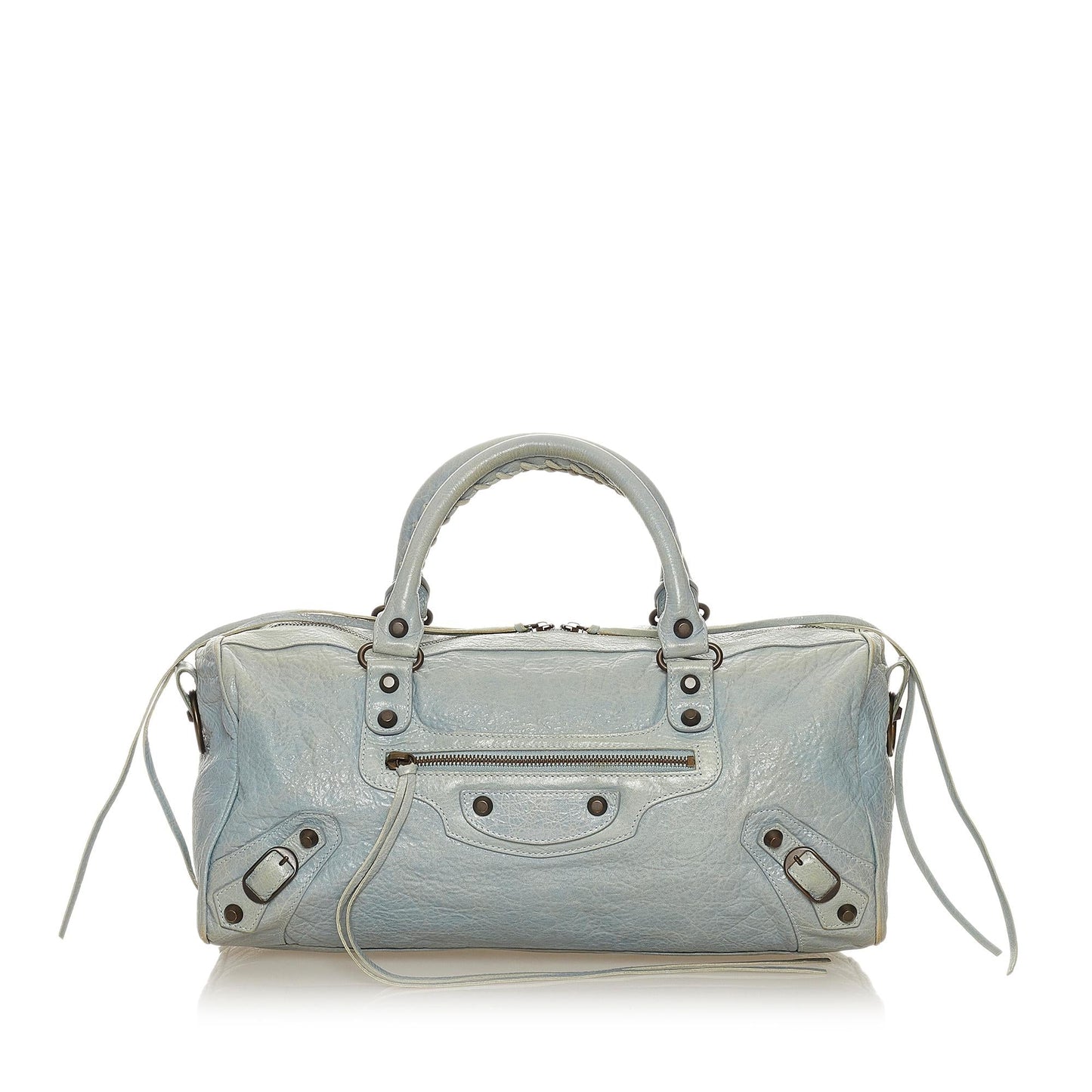 Balenciaga Motocross Classic Twiggy Leather Satchel