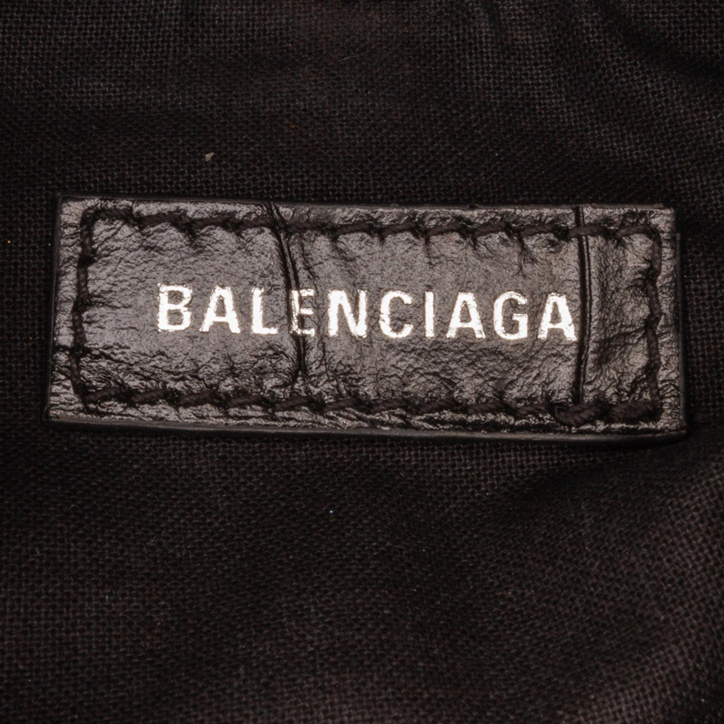 Balenciaga Motocross Embossed Le Cagole with Rhinestones XS