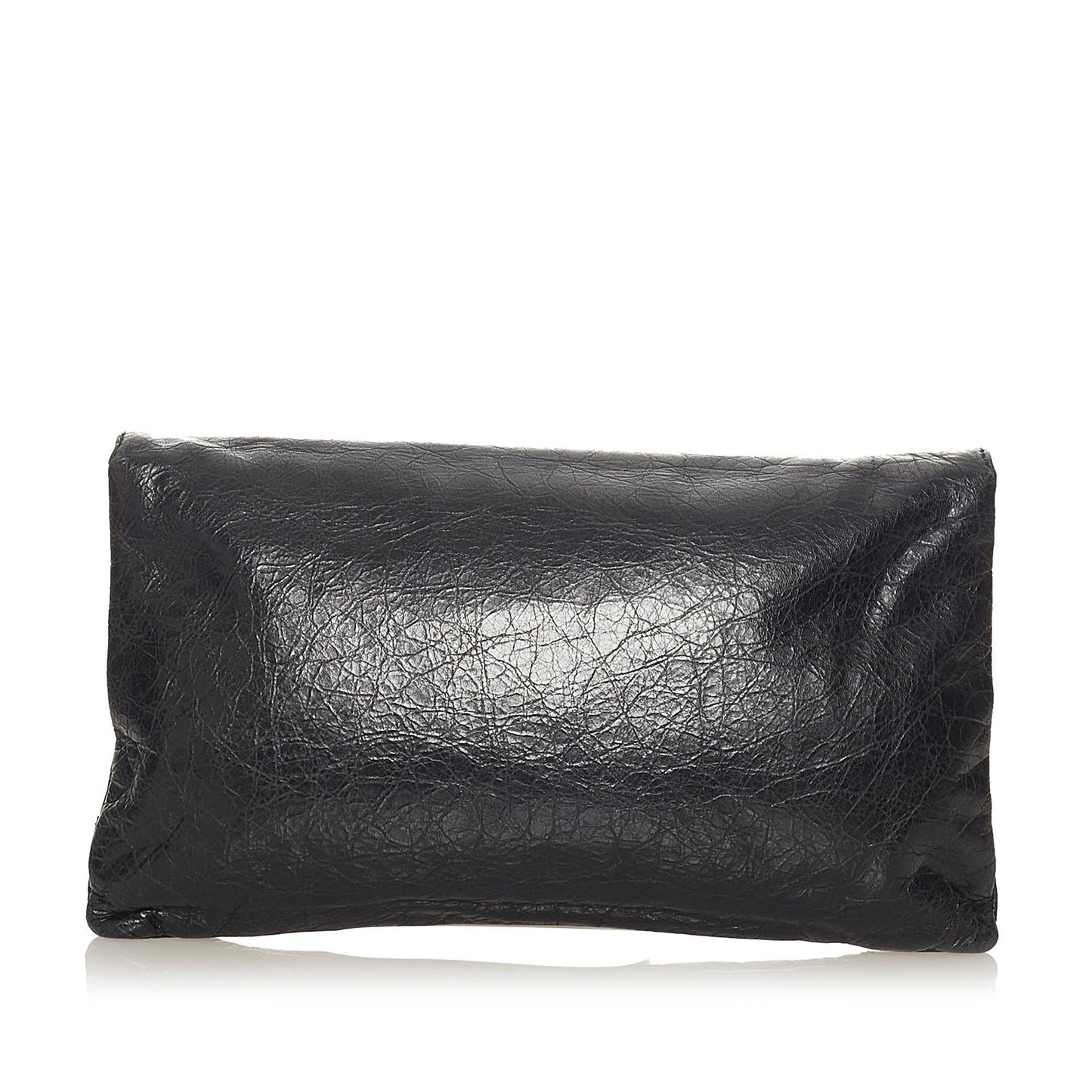 Balenciaga Motocross Giant 12 Envelope Leather Clutch Bag