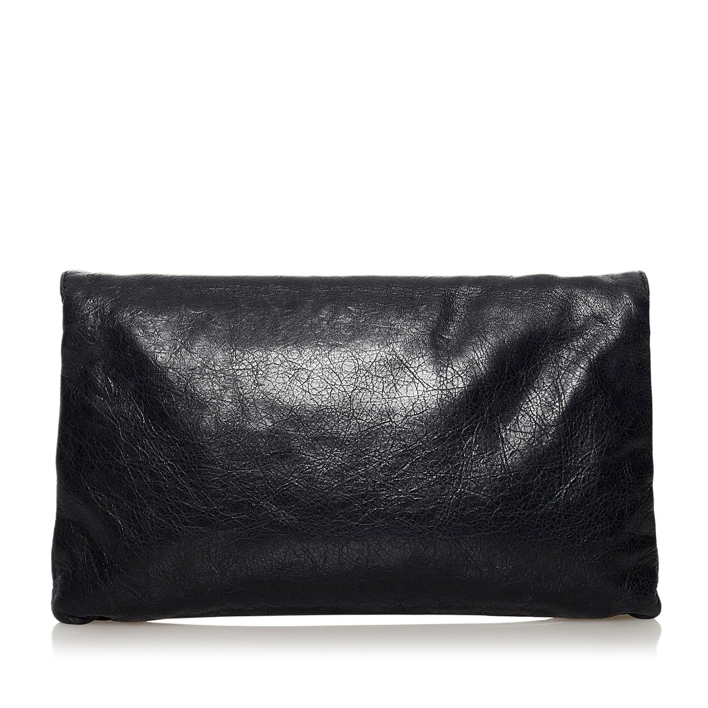 Balenciaga Motocross Giant 12 Envelope Leather Clutch Bag