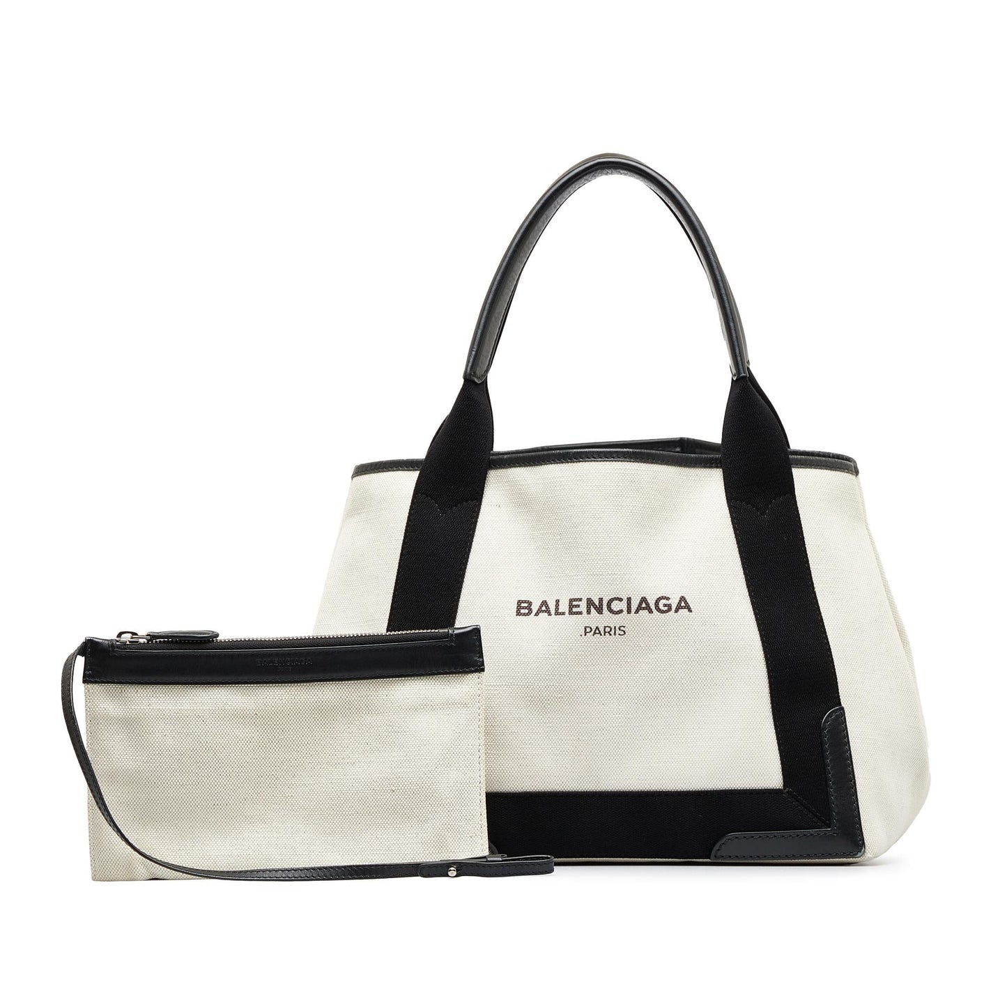 Balenciaga Navy Cabas S Tote