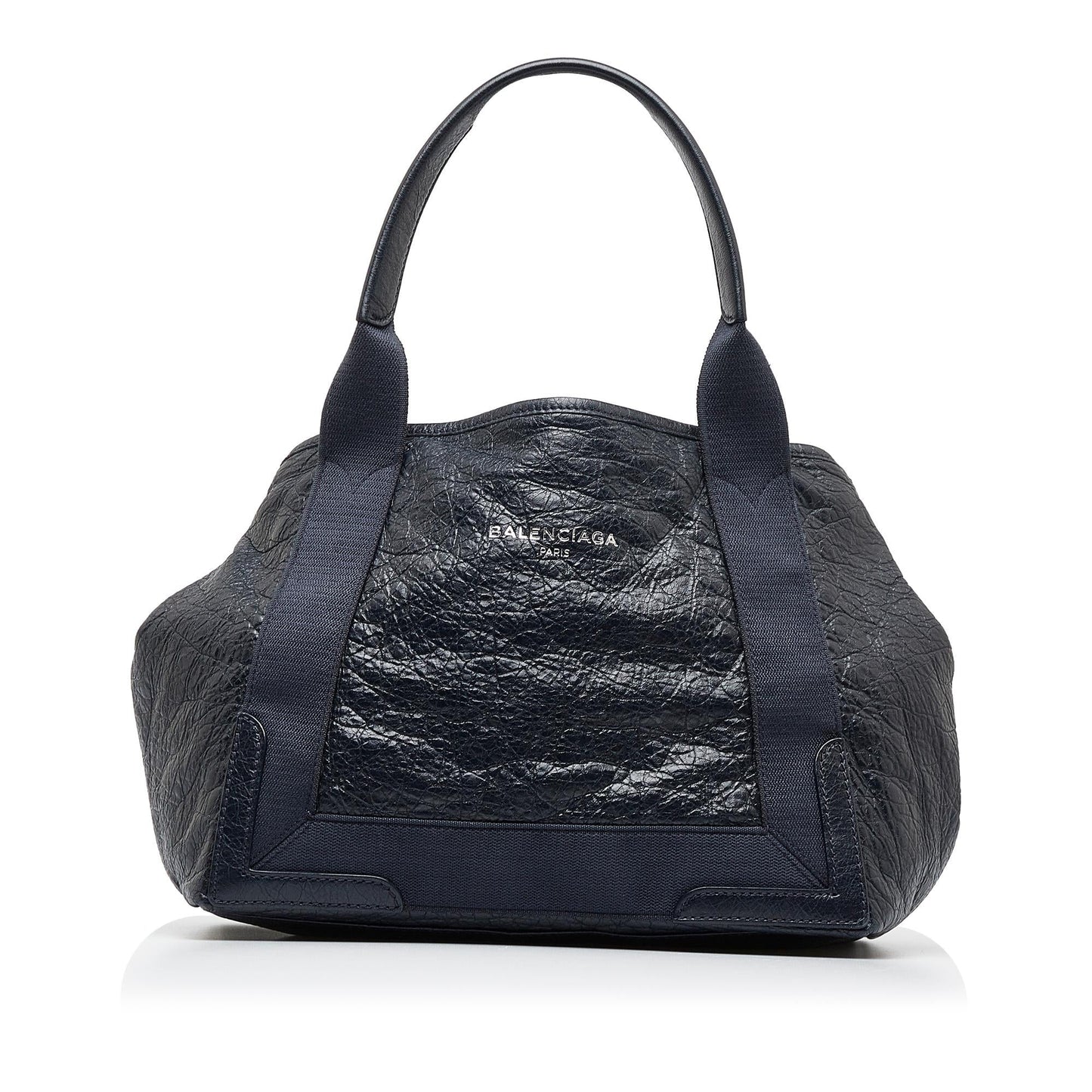 Balenciaga Navy Cabas S Tote