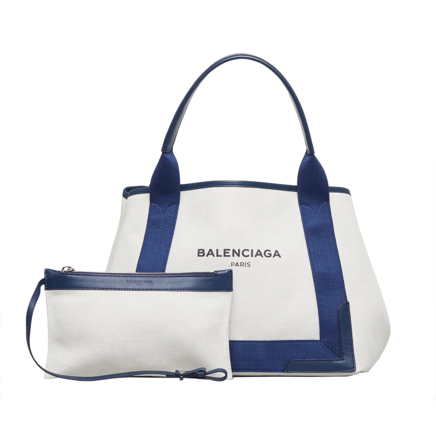 Balenciaga Navy Cabas