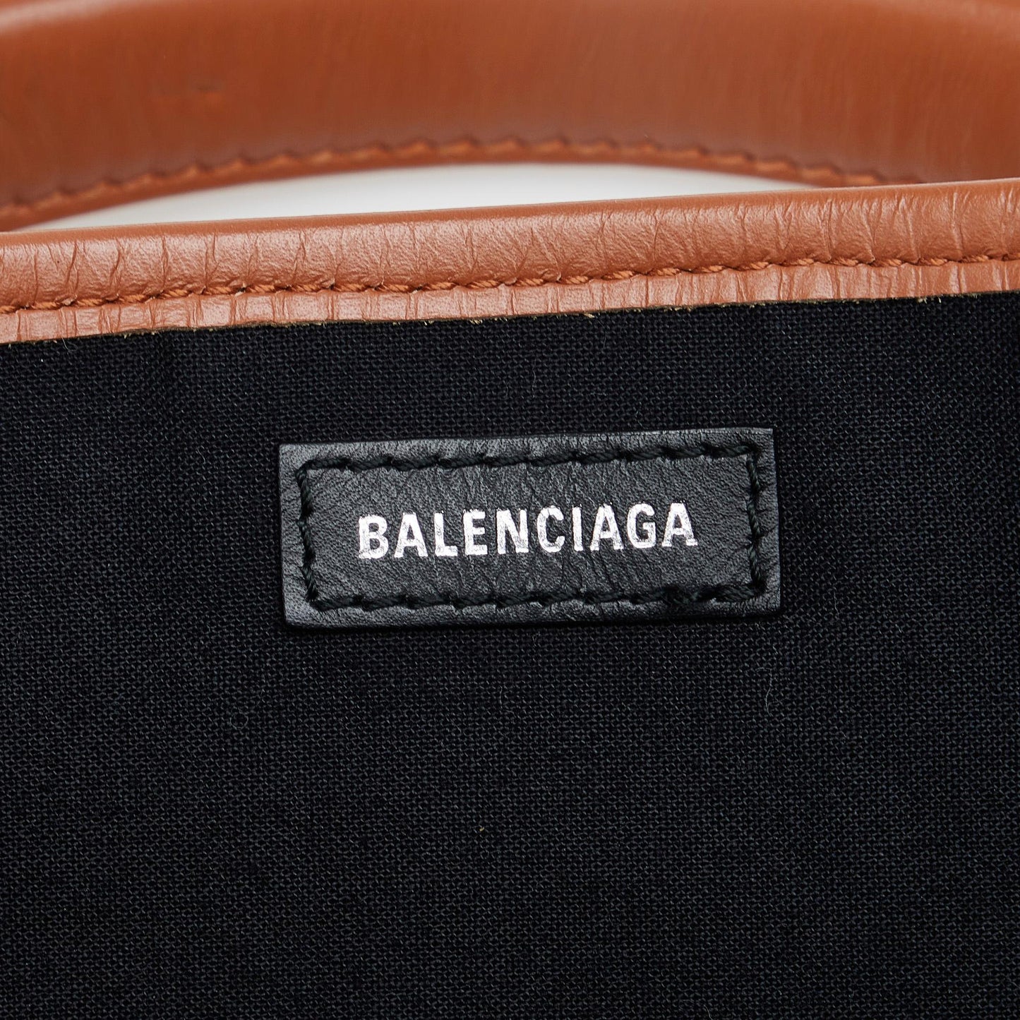 Balenciaga Navy Cabas S