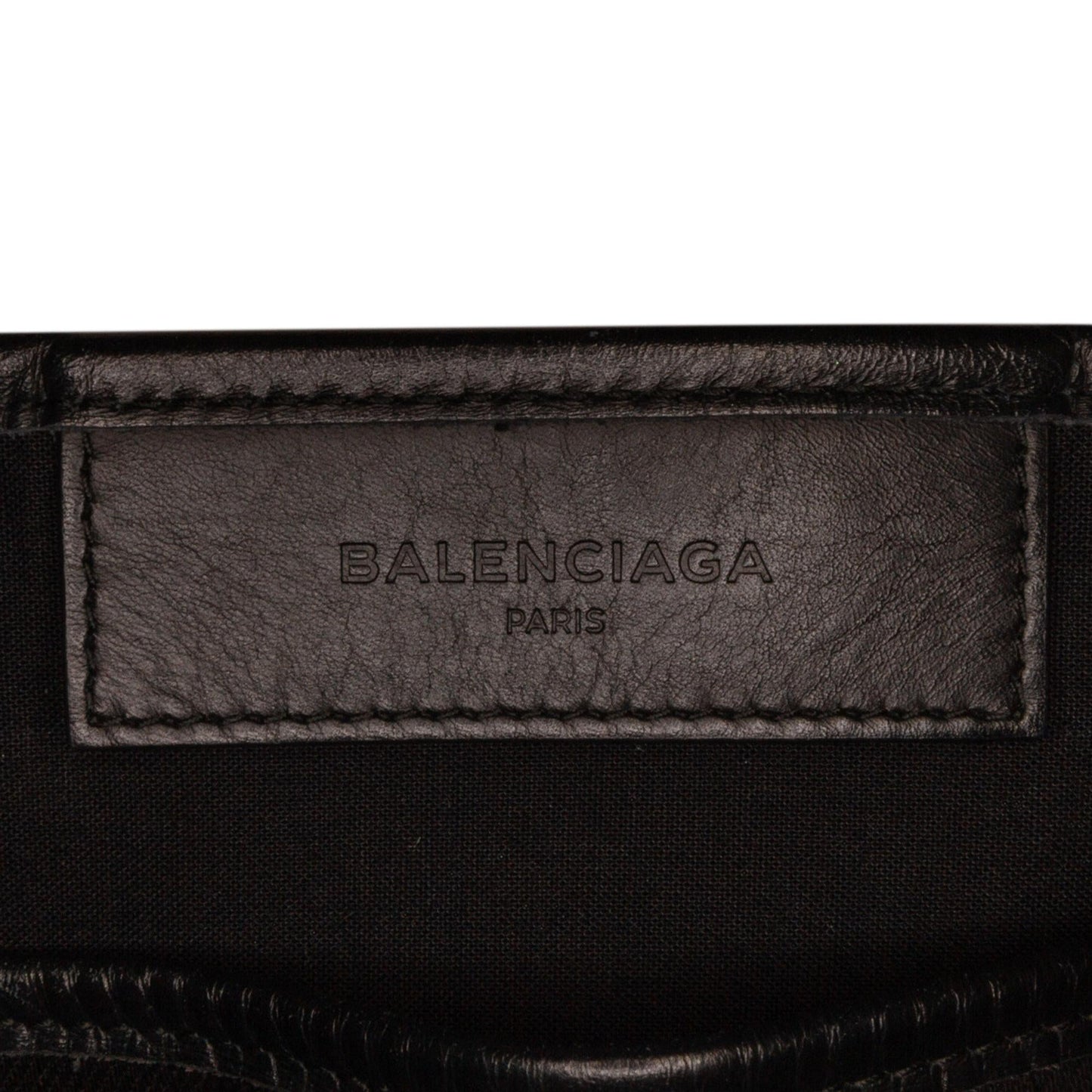 Balenciaga Navy Cabas Tote M