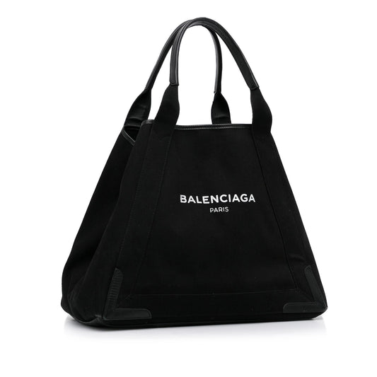 Balenciaga Navy Cabas Tote M