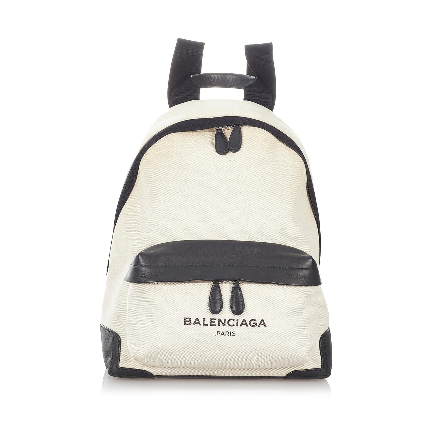 Balenciaga Navy Canvas Backpack