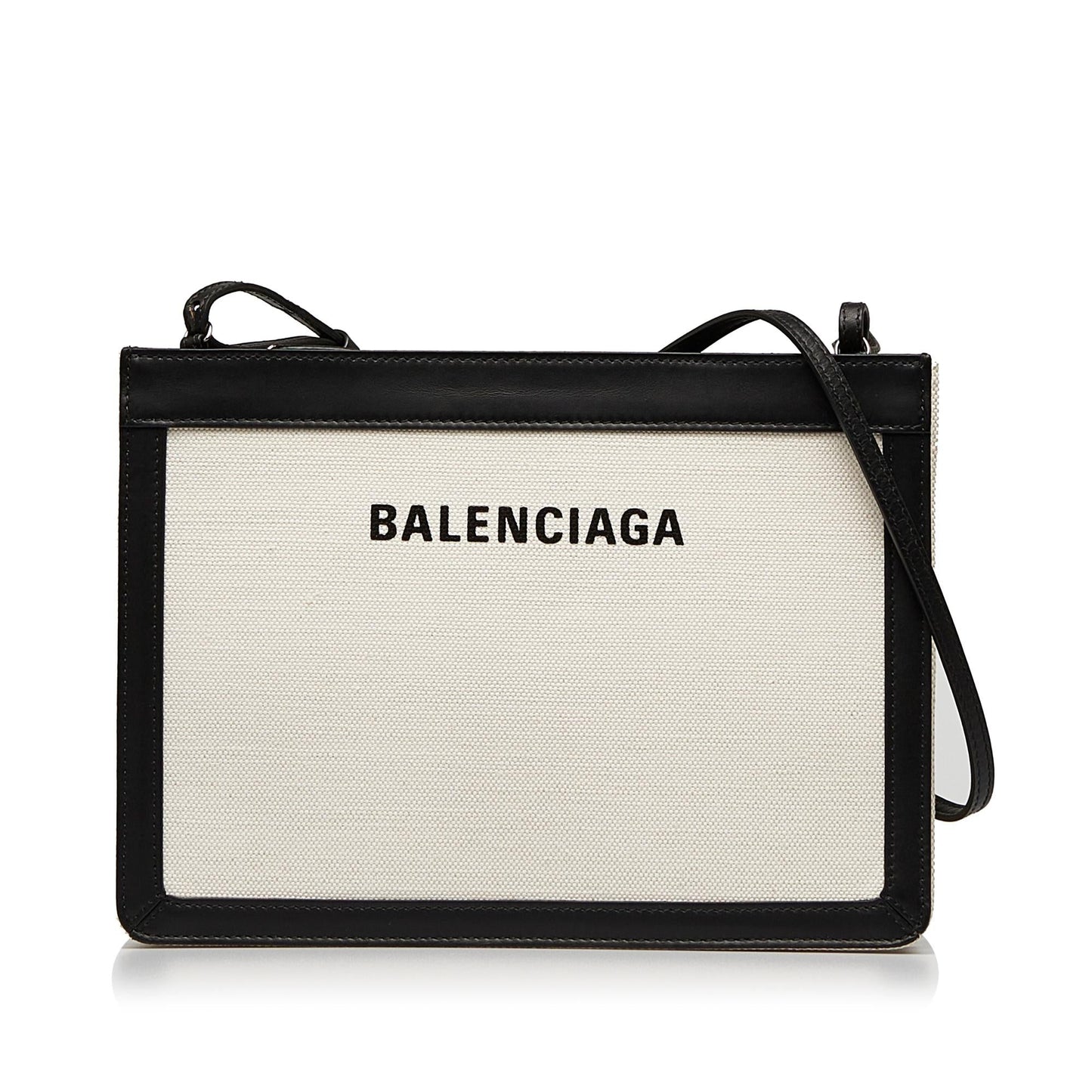 Balenciaga Navy Pochette M Crossbody