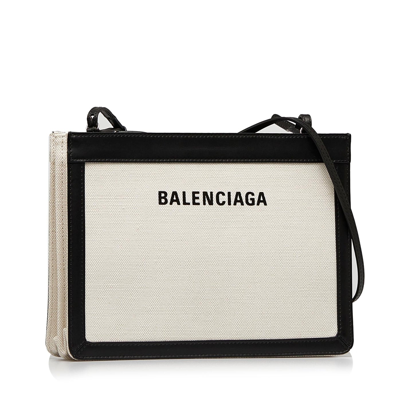 Balenciaga Navy Pochette M Crossbody